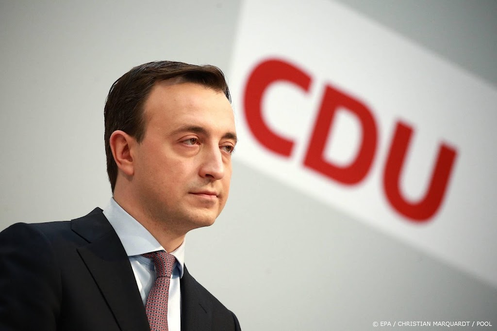 CDU-kopstuk: verwachte uitslag is bitter en doet pijn