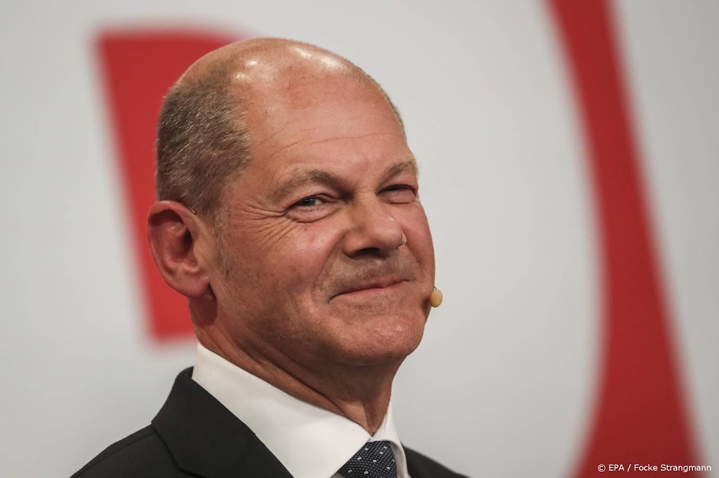SPD-leider Scholz: kiezer wil dat ik bondskanselier word