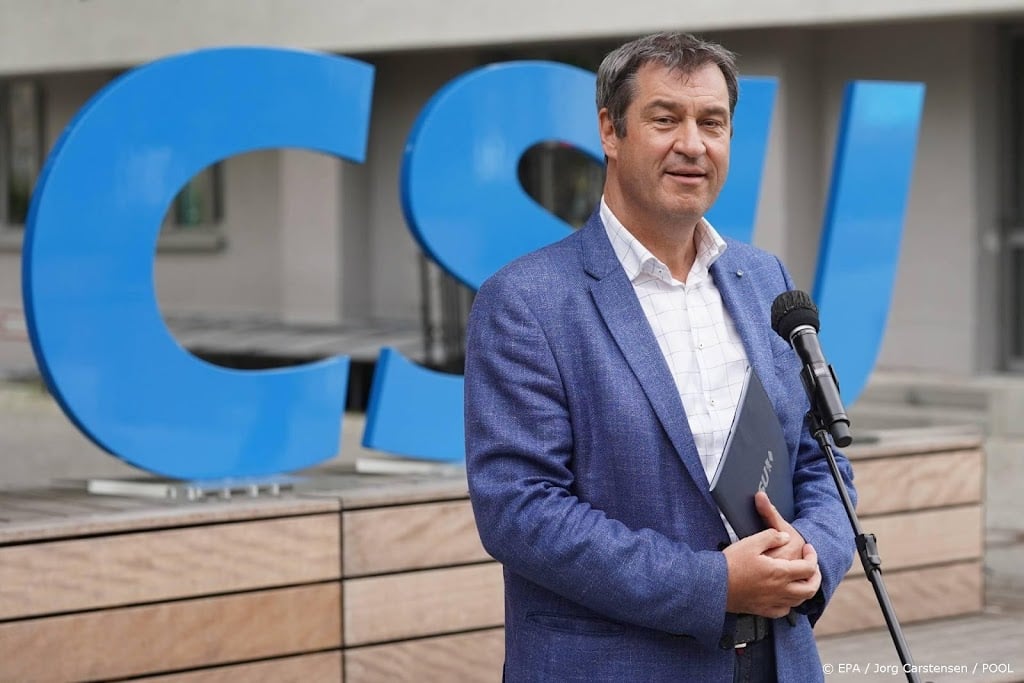 CSU-leider Söder wil 'Jamaica-coalitie'