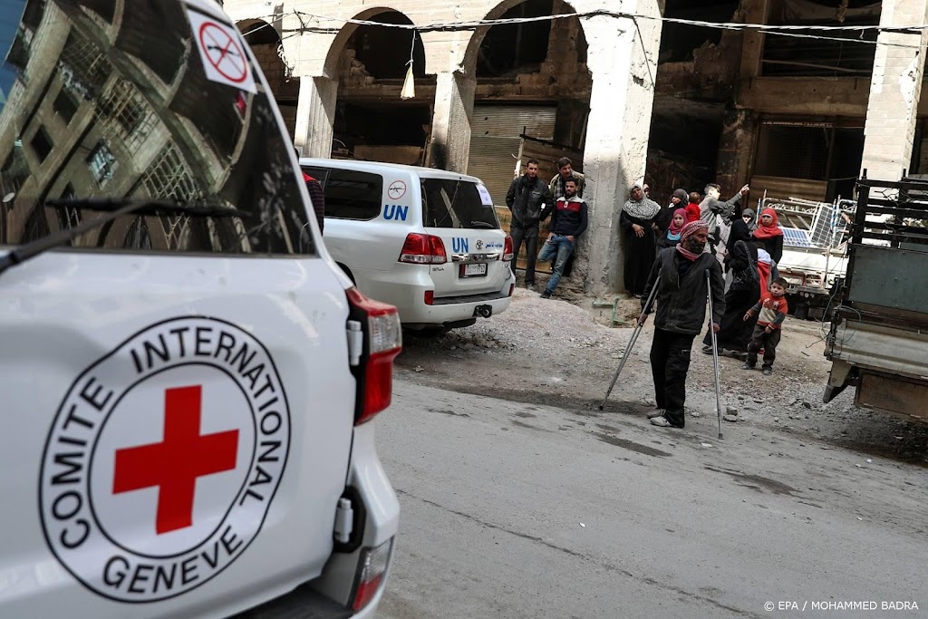 Rode Kruis opent giro 6251 voor levensreddende hulp Syrië