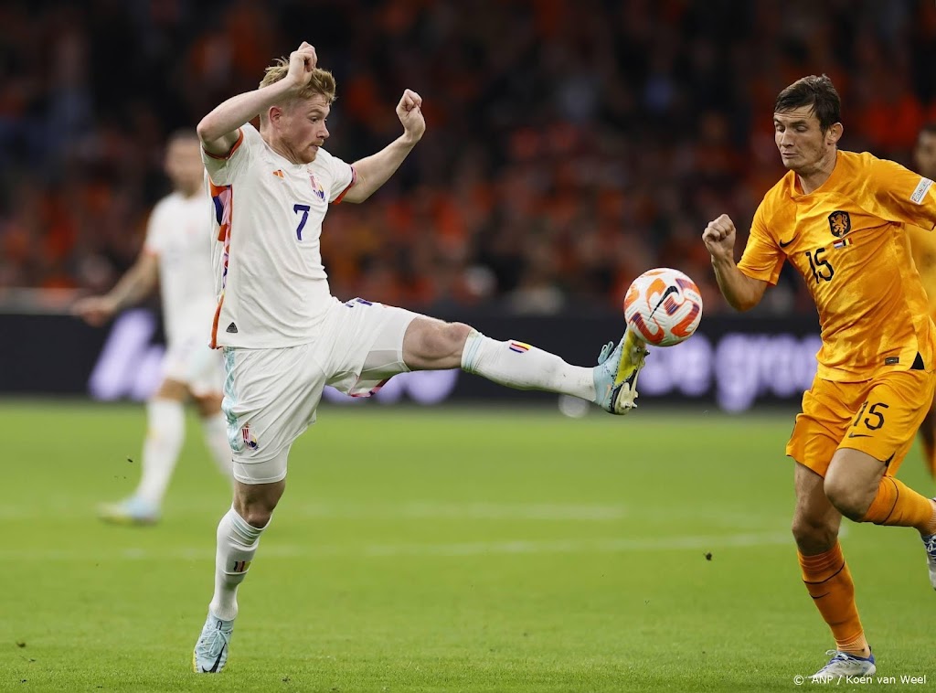 De Roon heeft na duel met Belgen goede hoop op WK