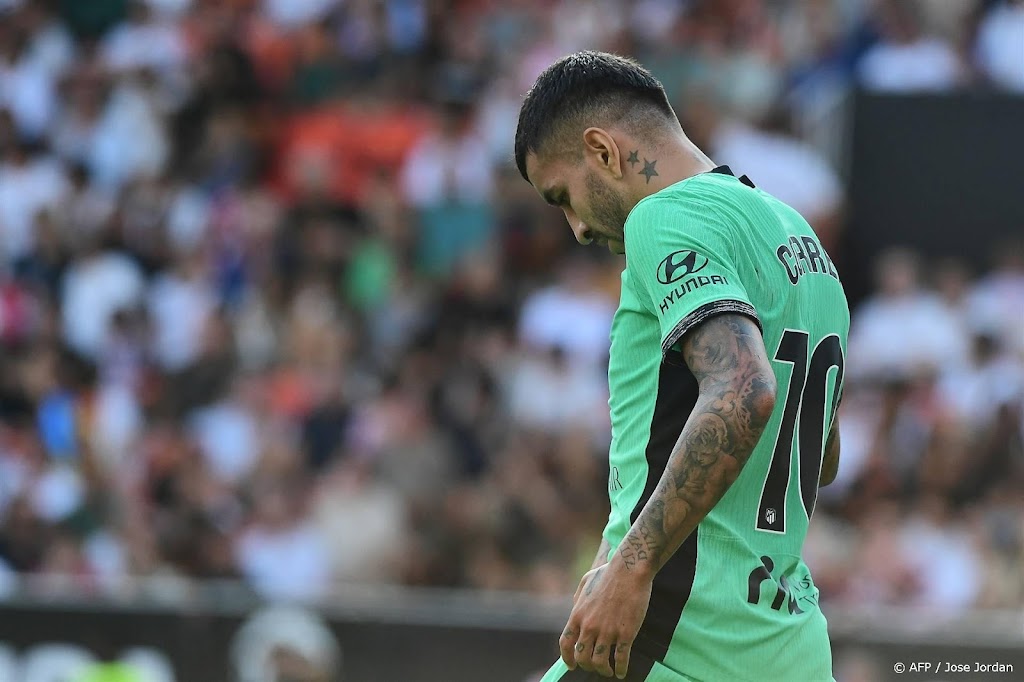 Atlético mist geblesseerde aanvaller Correa tegen Feyenoord