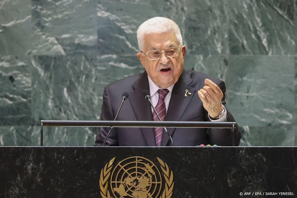 Palestijnse president: Israël verdient VN-lidmaatschap niet