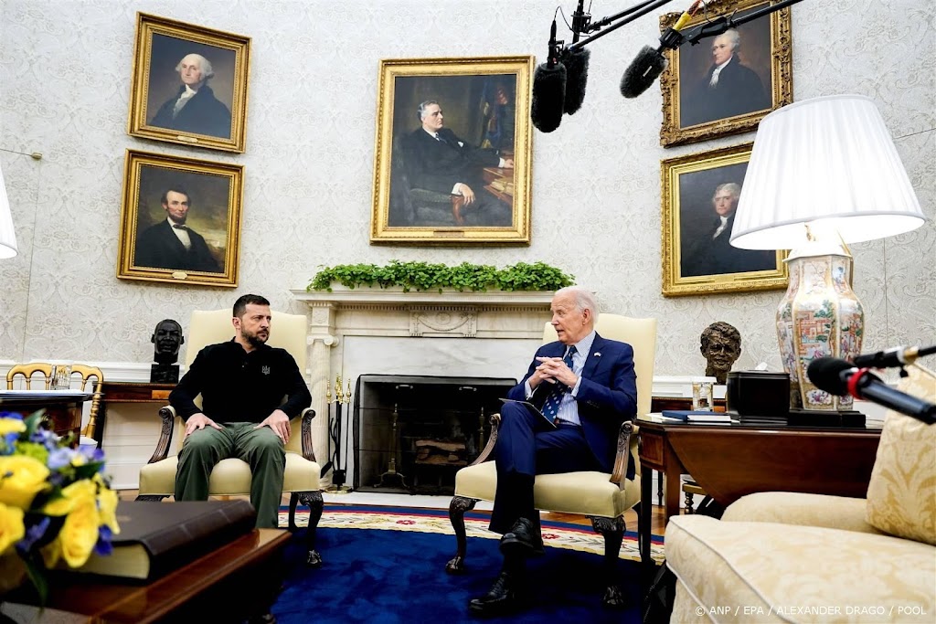 Biden herhaalt steun aan Oekraïne tijdens bezoek van Zelensky