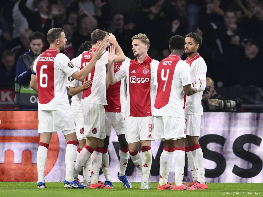 Ajax is veel te sterk voor Besiktas en scoort viermaal in ArenA