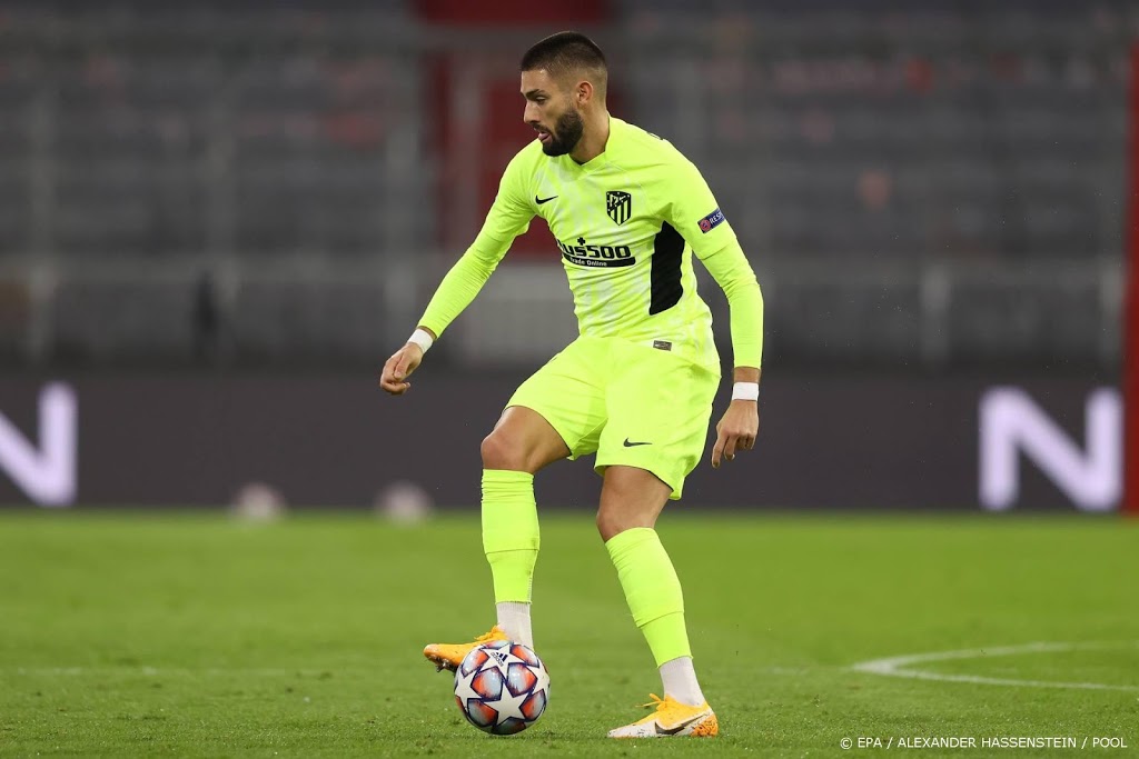 Atlético Madrid ziet Carrasco met dijbeenblessure wegvallen