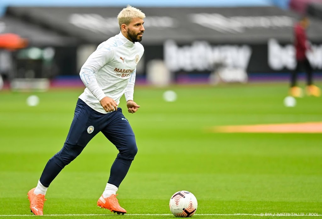 Aanvaller Agüero opnieuw aan de kant bij Manchester City