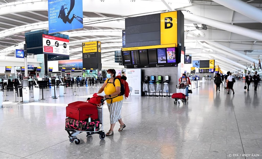 Heathrow: mogelijk pas in 2026 volledig herstel luchtvaart