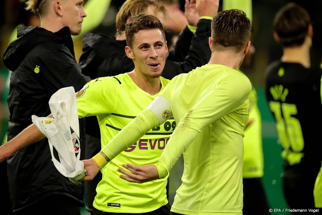 Dortmund zonder Malen pas laat langs FC Ingolstadt