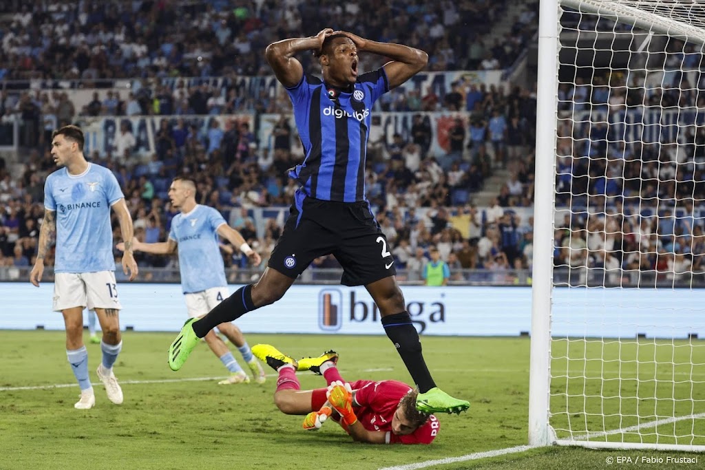 Inter met Dumfries in Champions League tegen Viktoria Plzen