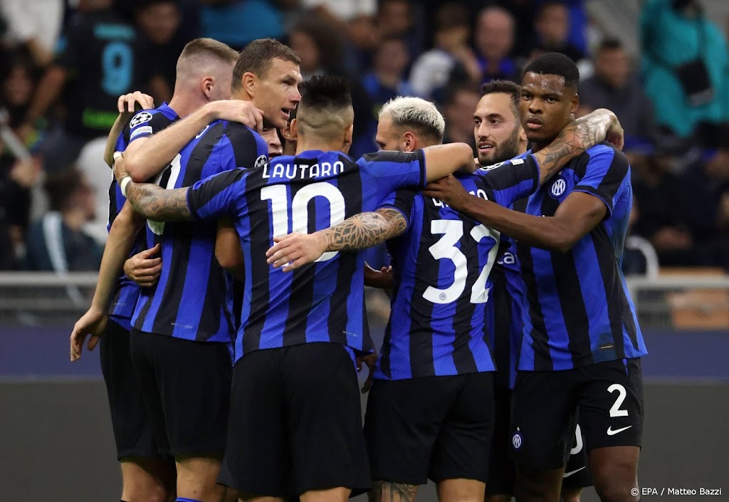 Inter wint van Viktoria Plzen en stoot Barcelona uit CL