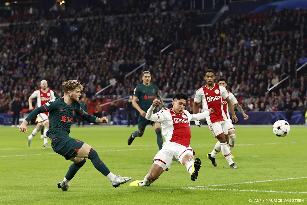 Ajax verliest van Liverpool en is uitgeschakeld in CL