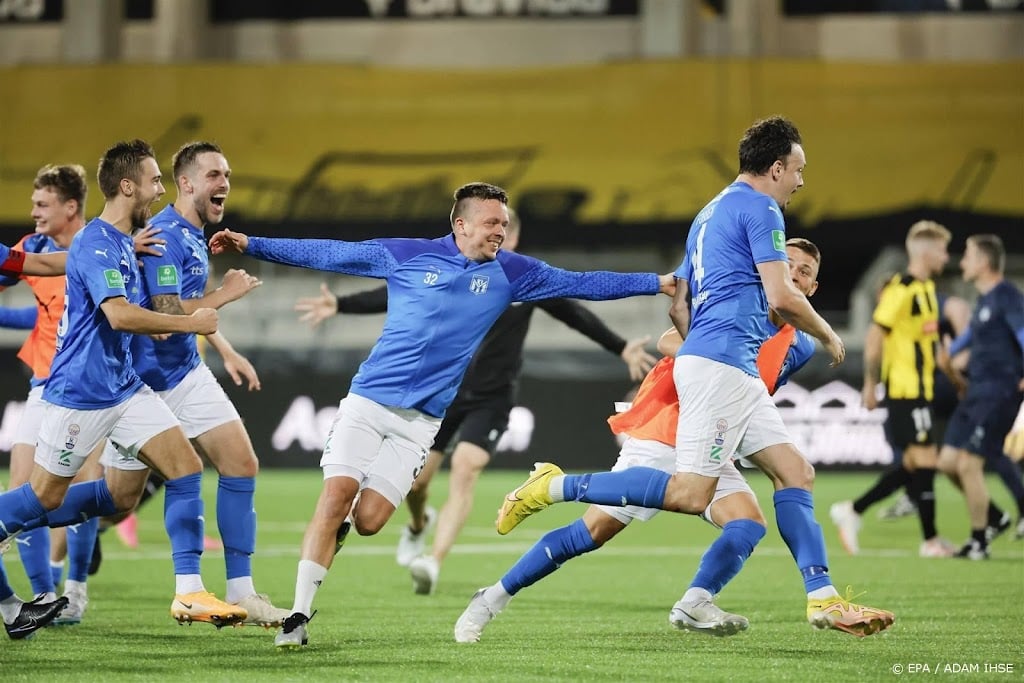 Historische Europese zege voor Faeröerse voetbalploeg KÍ Klaksvik