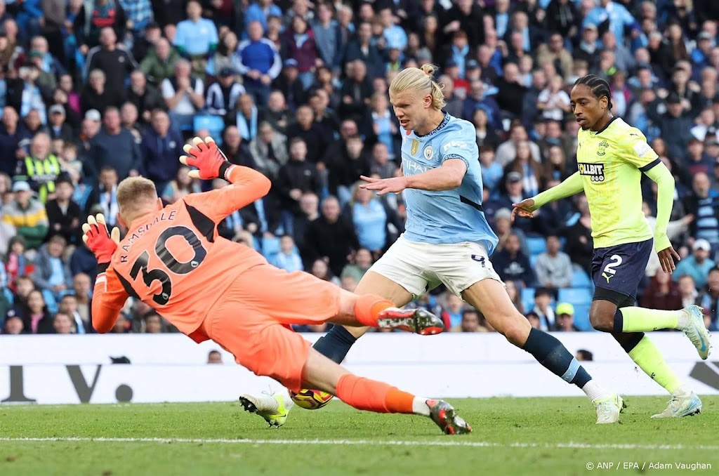 Manchester City aan kop na kleine zege dankzij Haaland