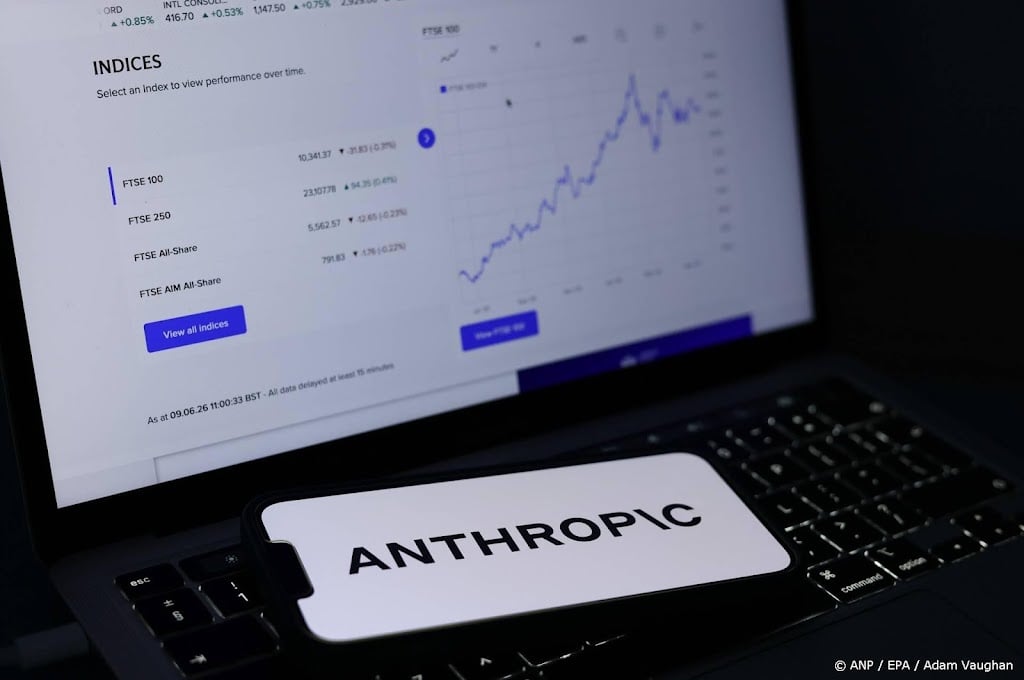 Beursgang Anthropic wakkert optimisme op Wall Street aan