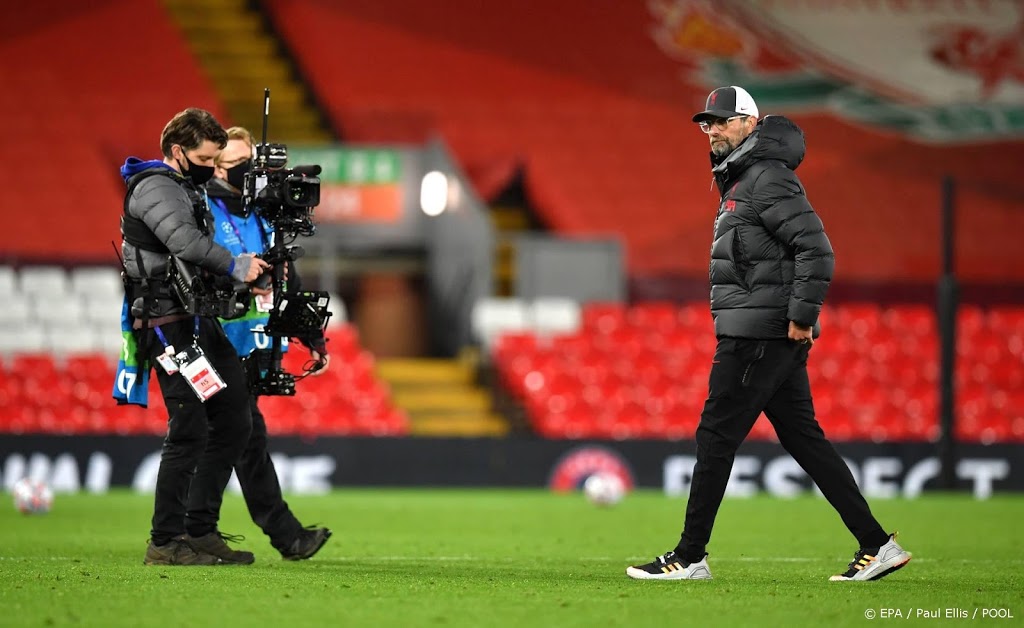 Coach Klopp na thuisnederlaag Liverpool: een frustrerende avond