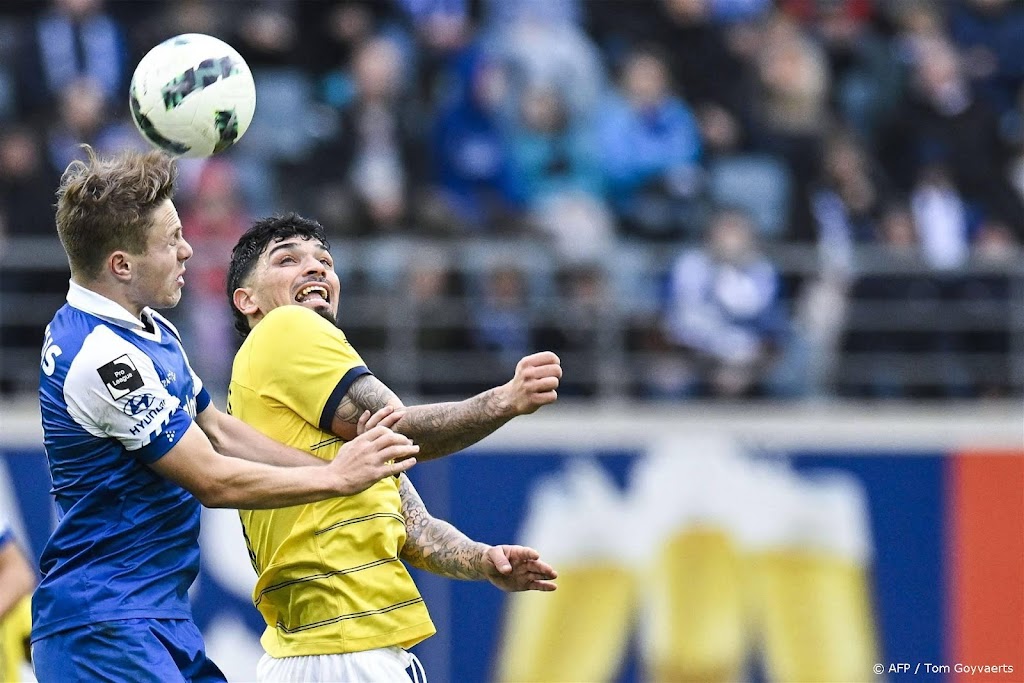 AA Gent houdt koploper Union van negende zege op rij af