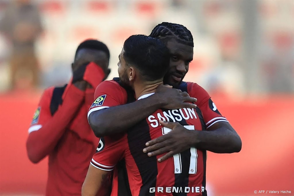 OGC Nice verkleint achterstand op koploper PSG weer tot 1 punt