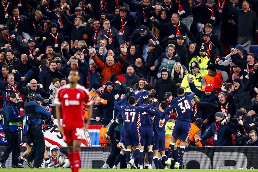 PSV stunt in Champions League met zege (1-4) op Liverpool 