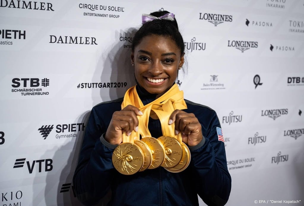Nadal en Biles 'Kampioenen der Kampioenen'