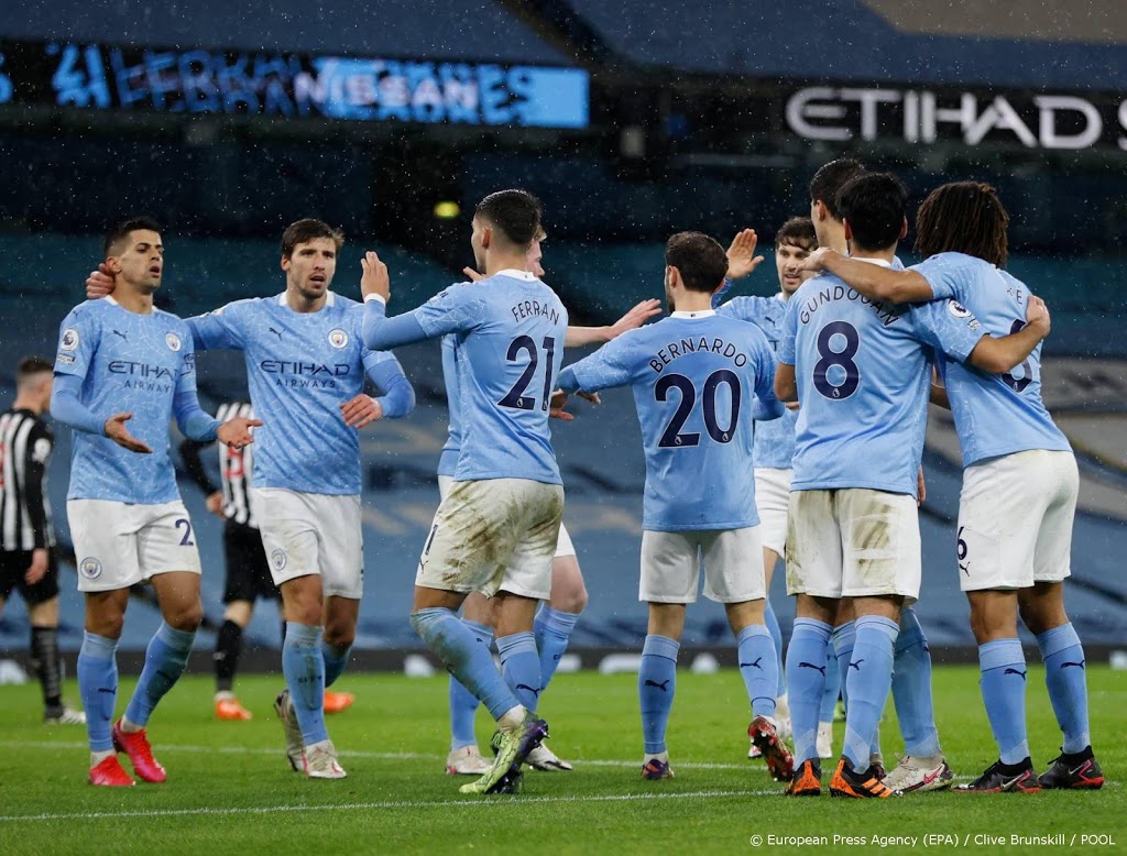 Manchester City klopt Newcastle en stijgt naar vijfde plek