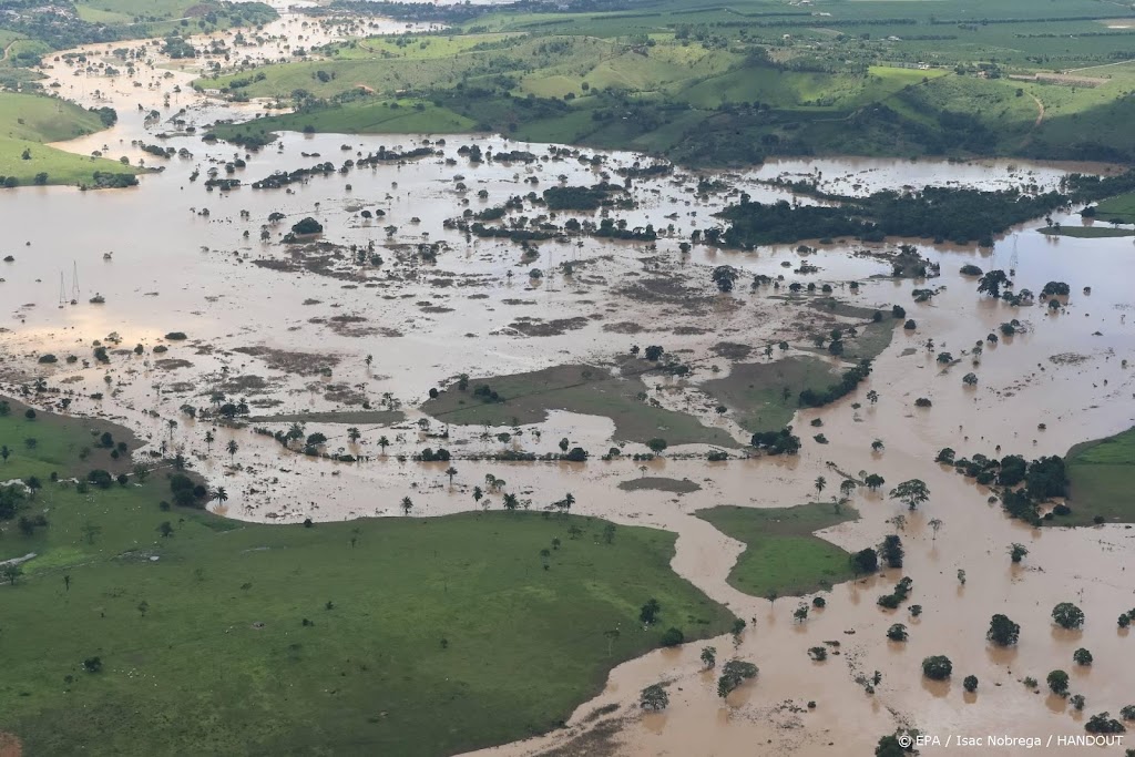 Duizenden mensen dakloos door hevige regenval in Brazilië