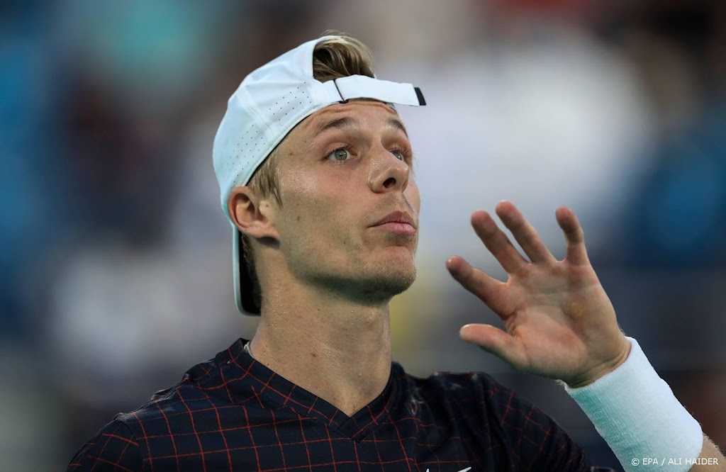 Tennisser Shapovalov arriveert in Australië met corona