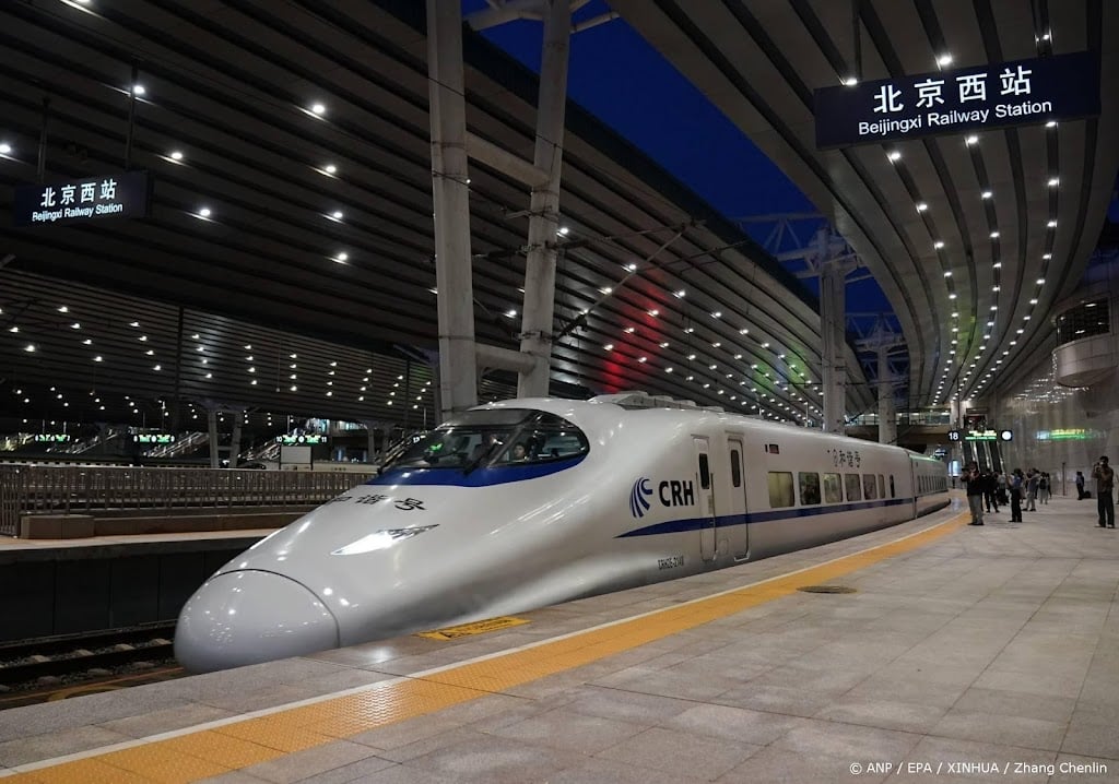 China's spoornet voor hogesnelheidstreinen 50.000 kilometer lang