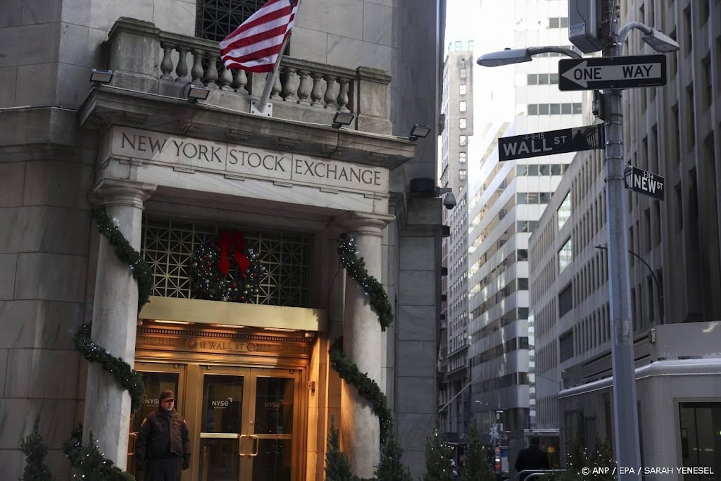 Wall Street opent vrijwel vlak op tweede kerstdag