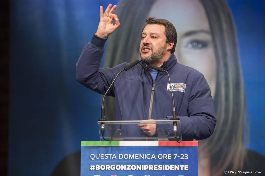Poging Salvini om links bolwerk Italië te veroveren mislukt 