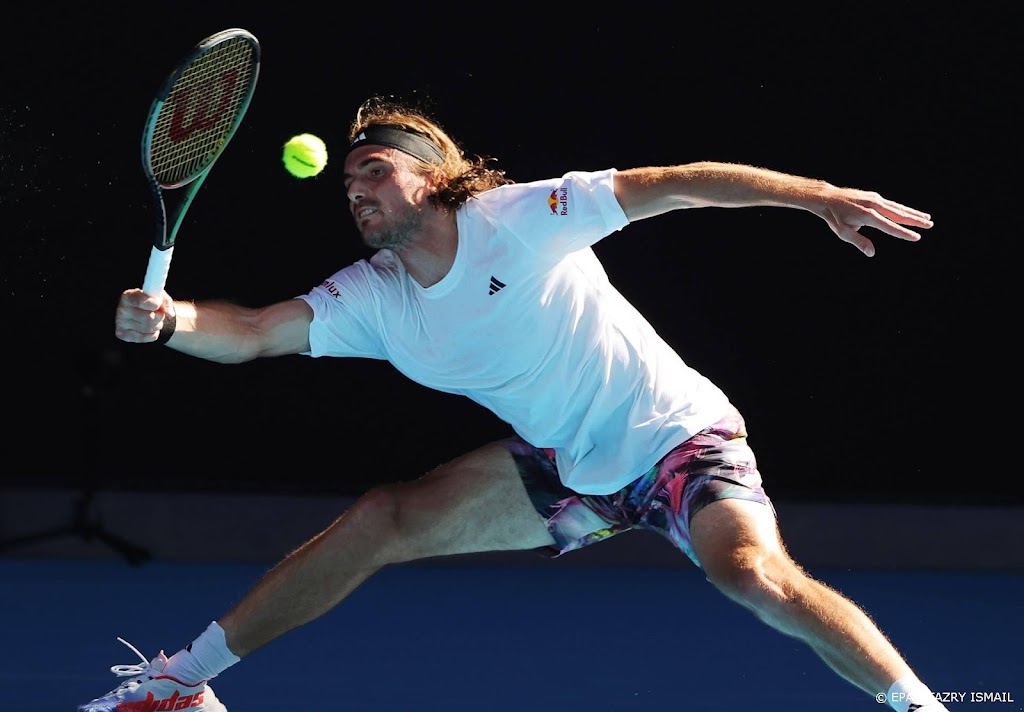 Tsitsipas bereikt op Australian Open tweede grandslamfinale