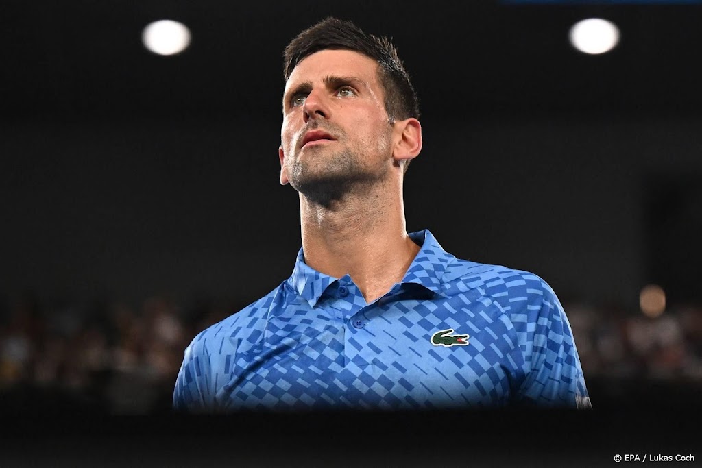 Negenvoudig winnaar Djokovic opnieuw naar finale Australian Open