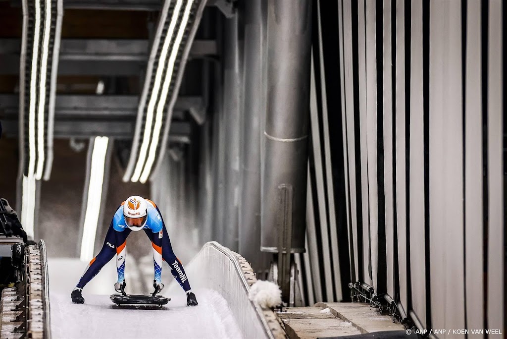 Skeletonster Bos wint historisch zilver bij WK in St. Moritz