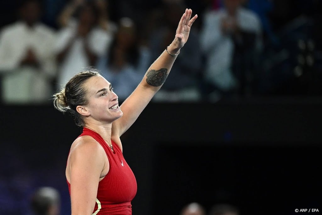 Sabalenka gaat op voor titelprolongatie op Australian Open