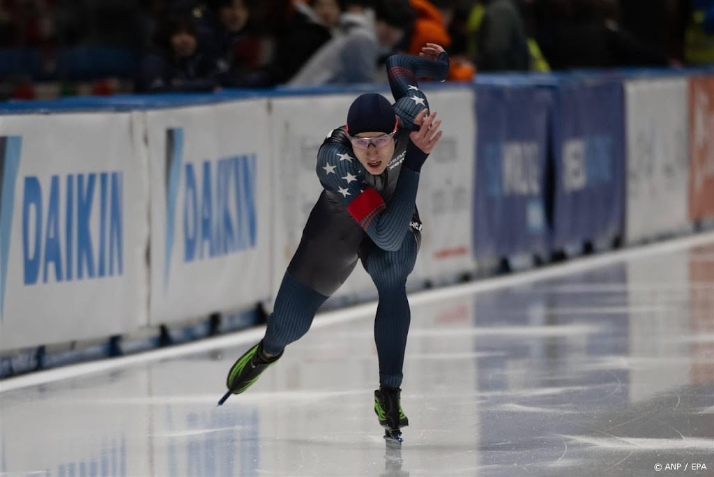 Stolz wint 1500 meter, maar blijft boven wereldrecord Nuis