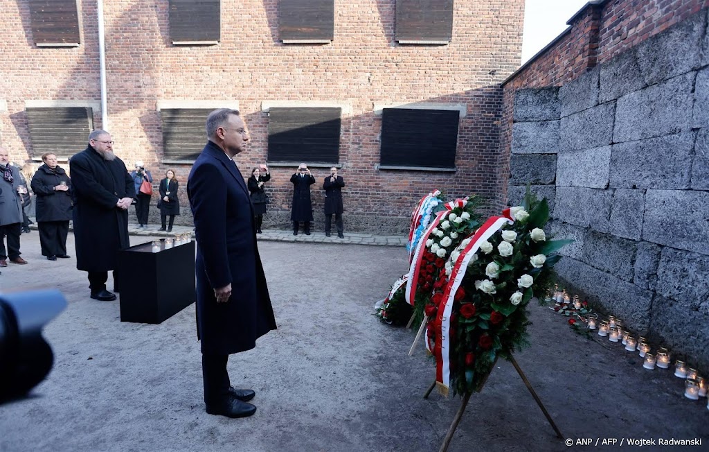 Poolse president wil herinnering aan Holocaust in leven houden