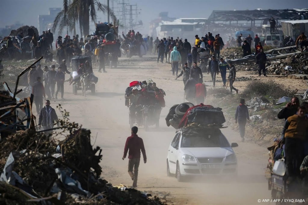 Ontheemde Palestijnen keren massaal terug naar Noord-Gaza