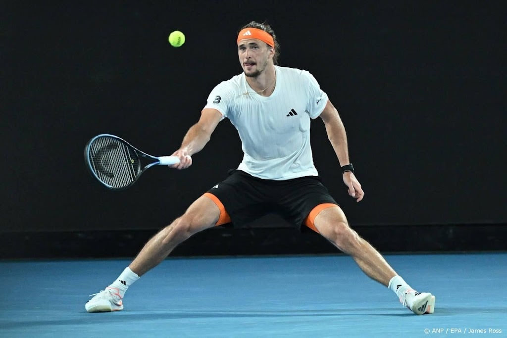 Zverev bereikt halve finale Australian Open