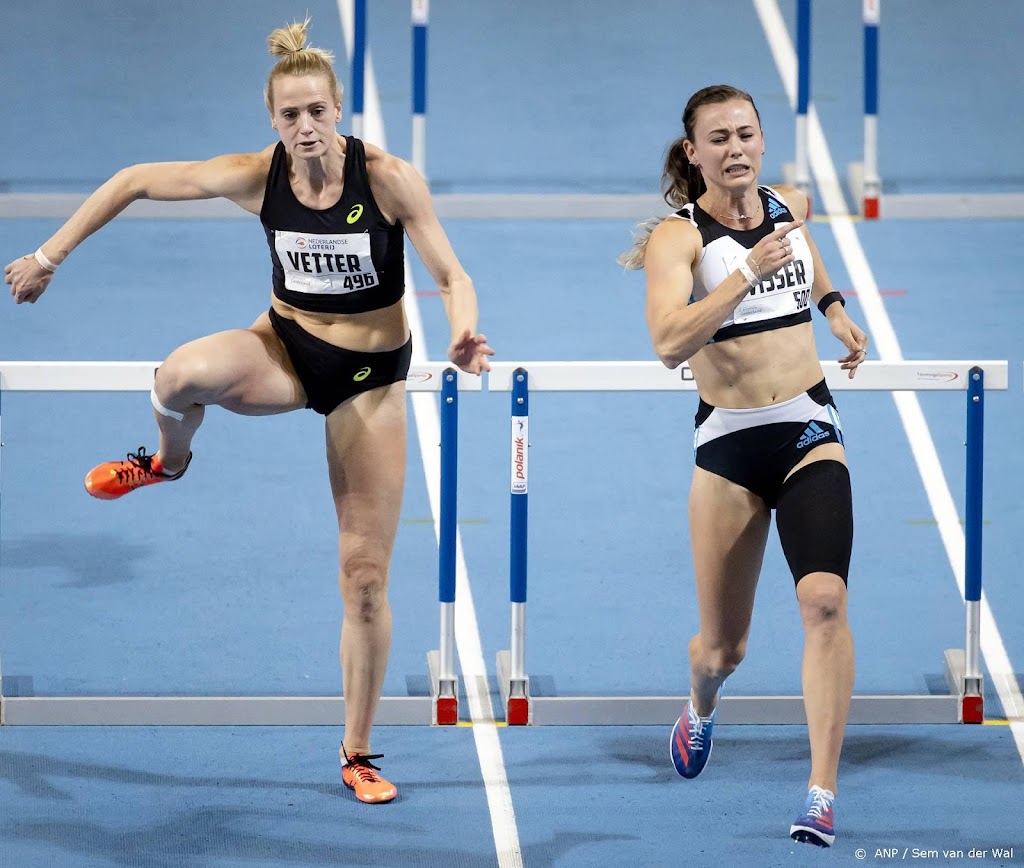 Visser raakt bij NK indoor geblesseerd in finale 60 meter horden