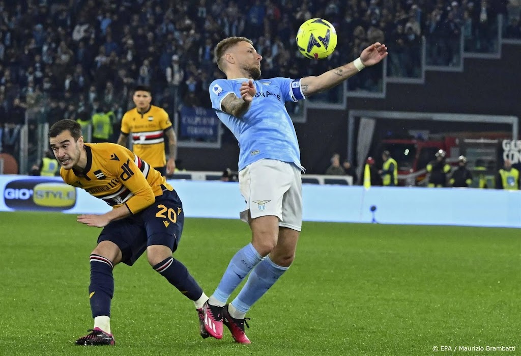 AZ-tegenstander Lazio wint in Italië met moeite van Sampdoria