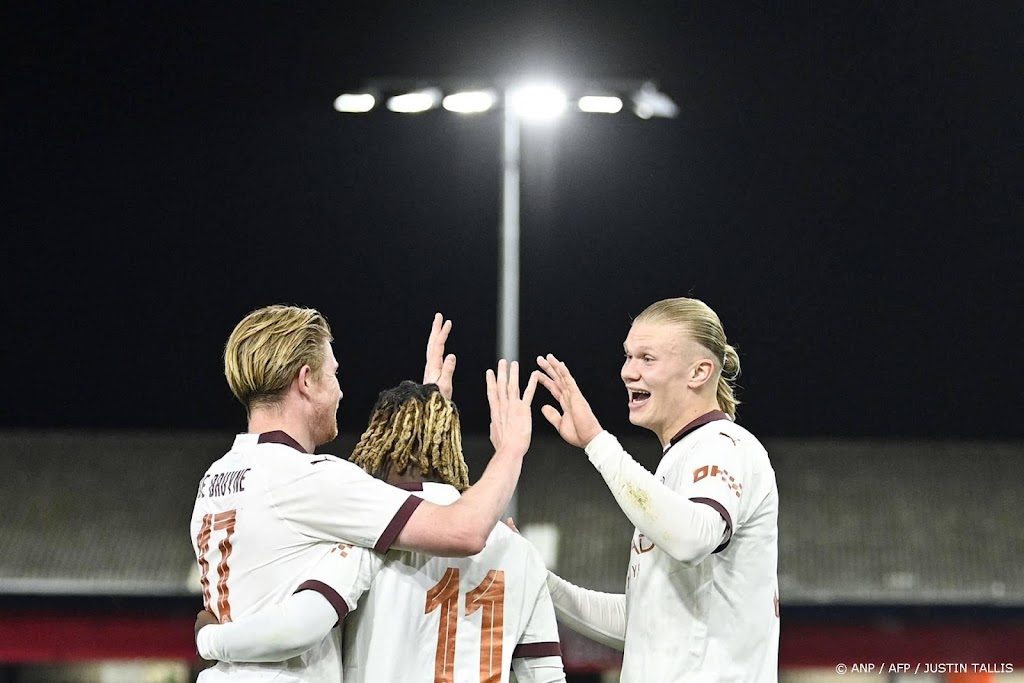 Haaland schiet ManCity met vijf treffers naar bekerzege op Luton