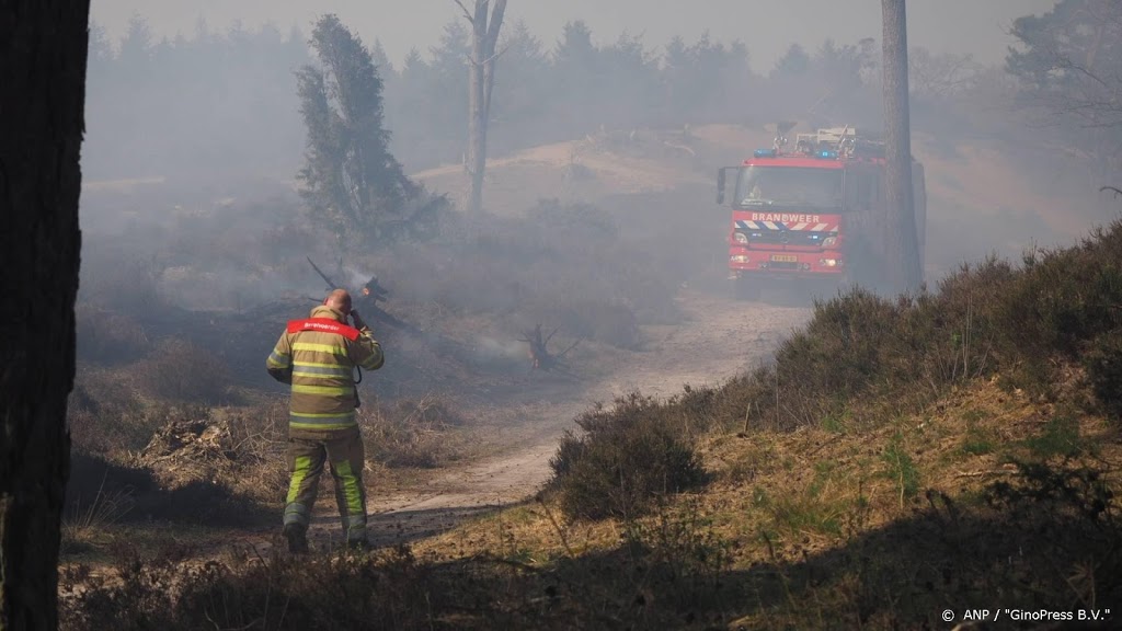 Brandweer waarschuwt voor risico natuurbrand door droogte