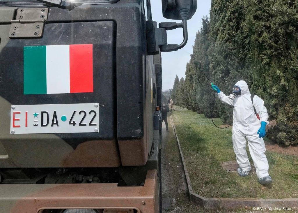 Aantal coronabesmettingen in Italië hoger dan in China