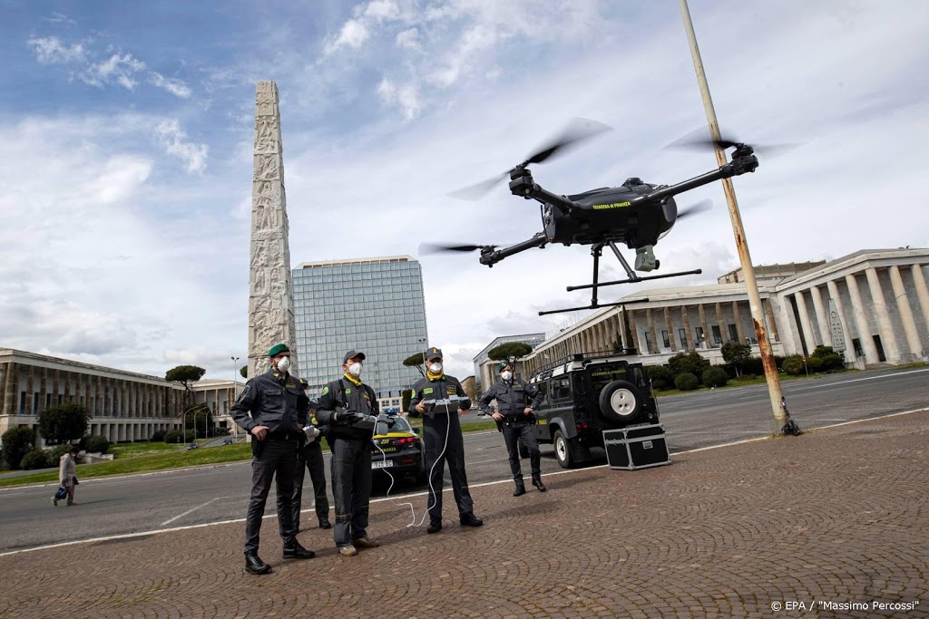 Mogelijk drones ingezet in Noord-Holland voor controle afstand