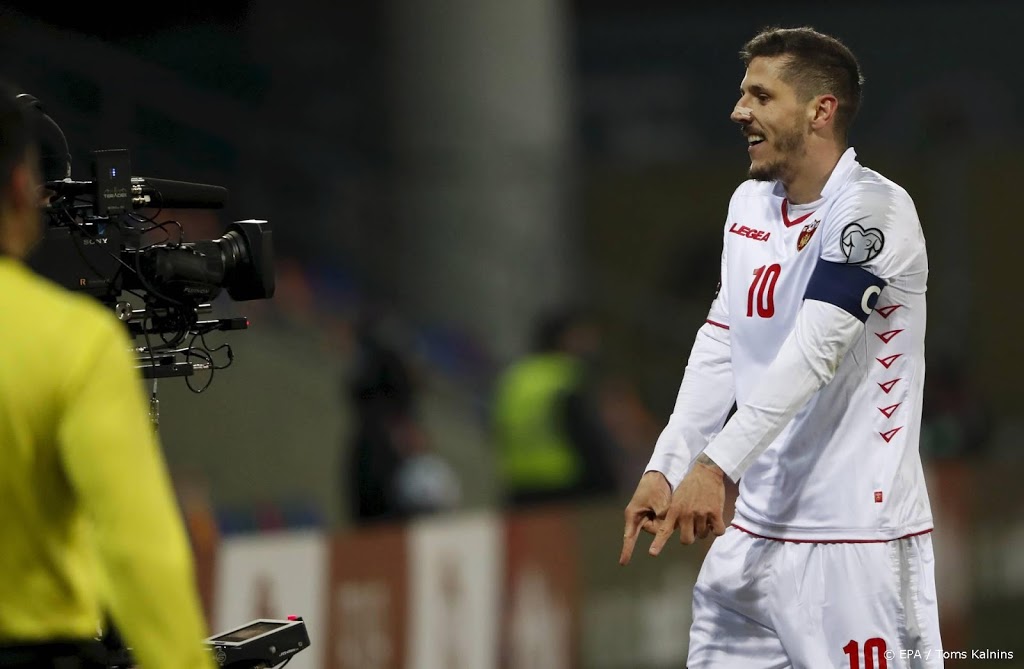Montenegro wint ook tweede duel in Nederlandse WK-poule