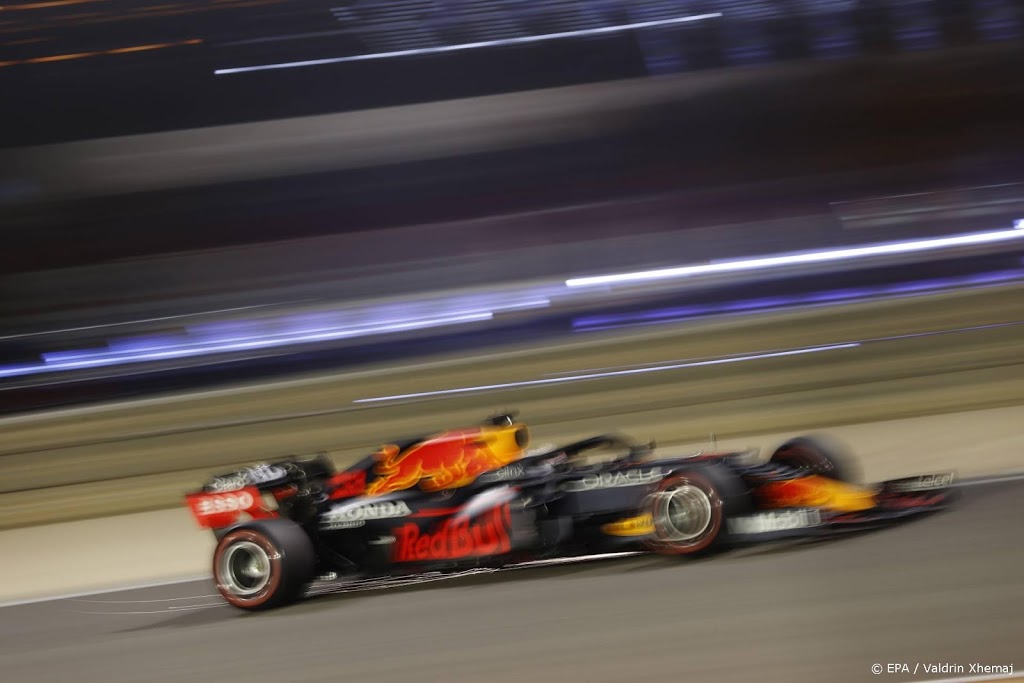 Verstappen pakt poleposition bij Grote Prijs van Bahrein 