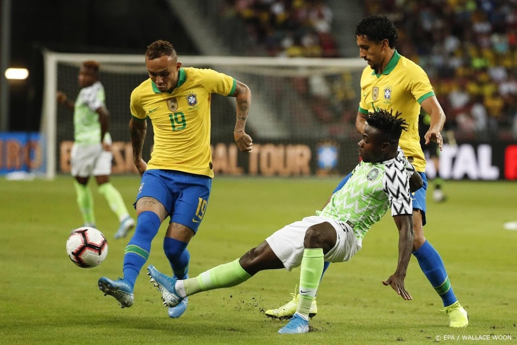 Voetballers Nigeria plaatsen zich voor Afrika Cup