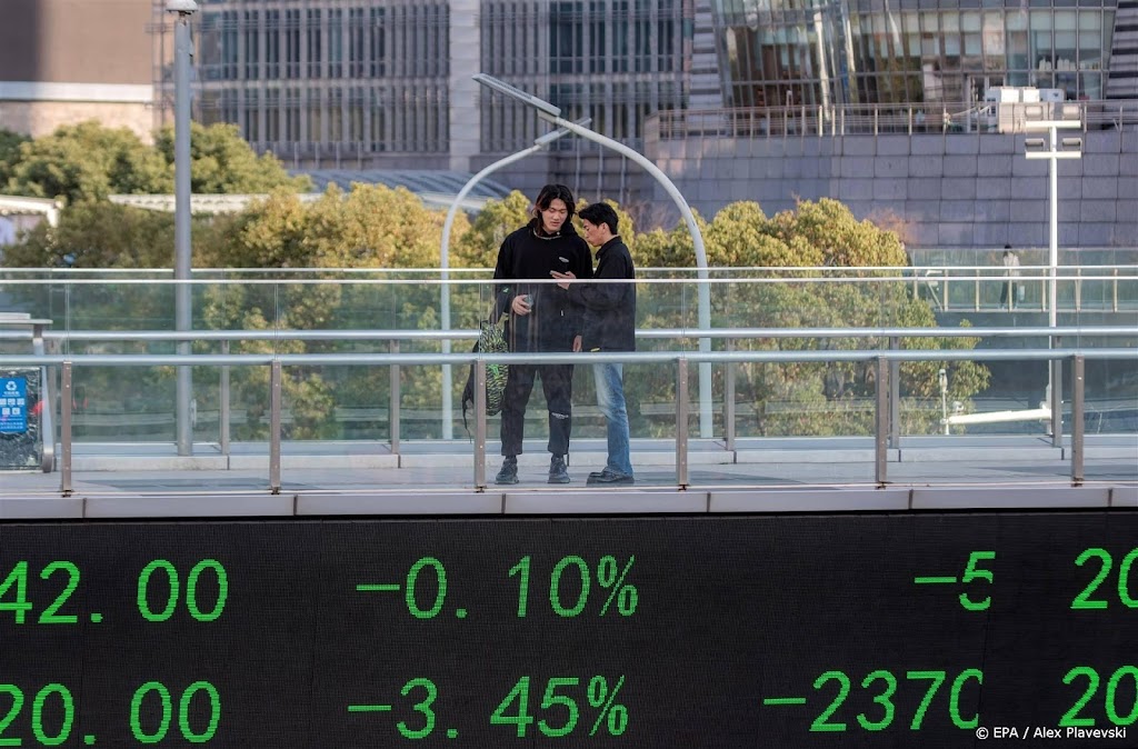 Meituan en Baidu zakken op lagere beurs in Hongkong 