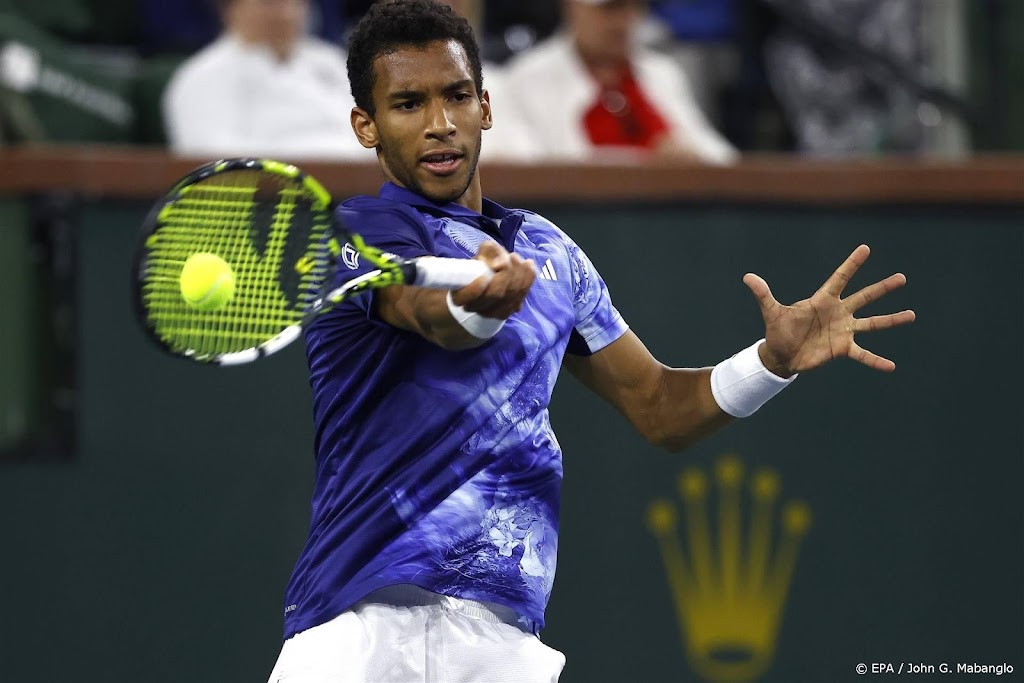 Tennisser Auger-Aliassime strandt in derde ronde in Miami 