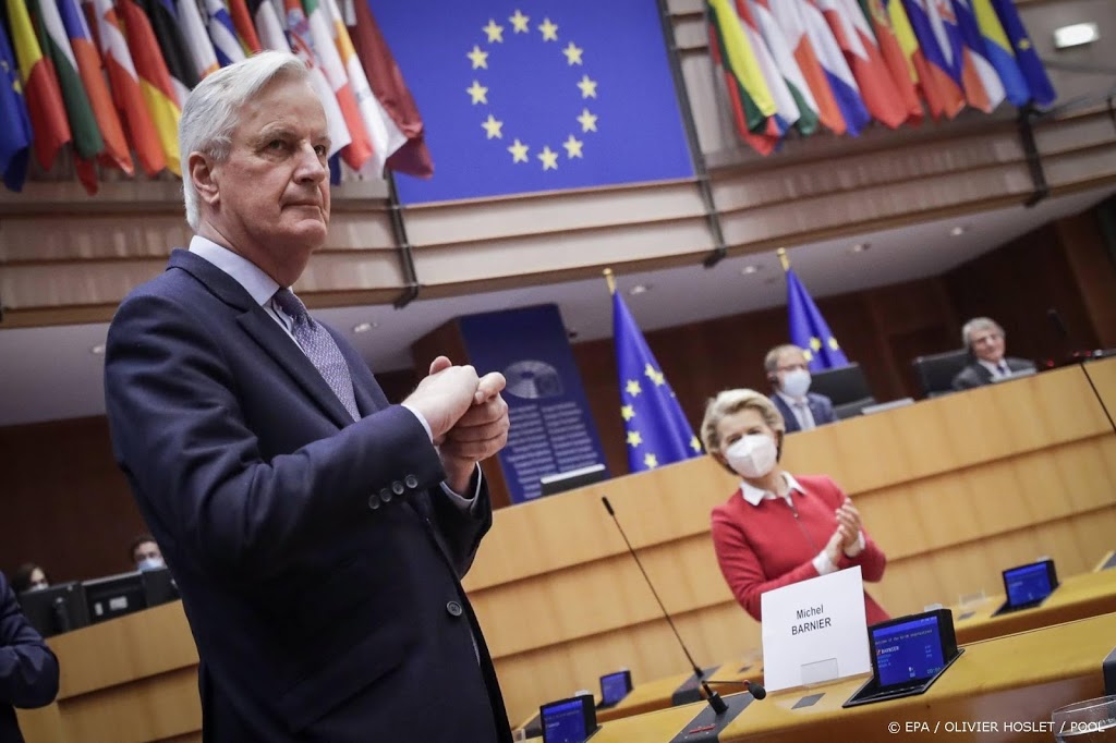 Barnier: brexit is een falen van EU waarvan geleerd moet worden